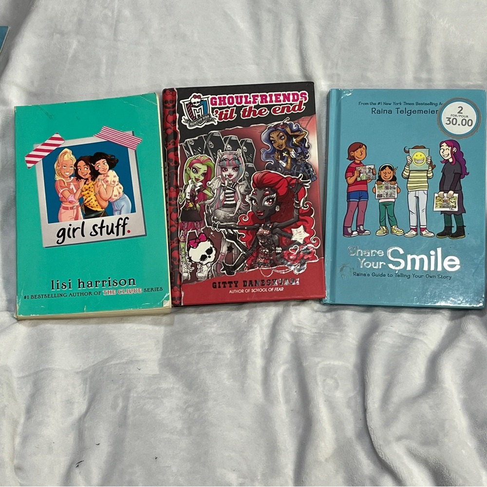 3 novels for youth